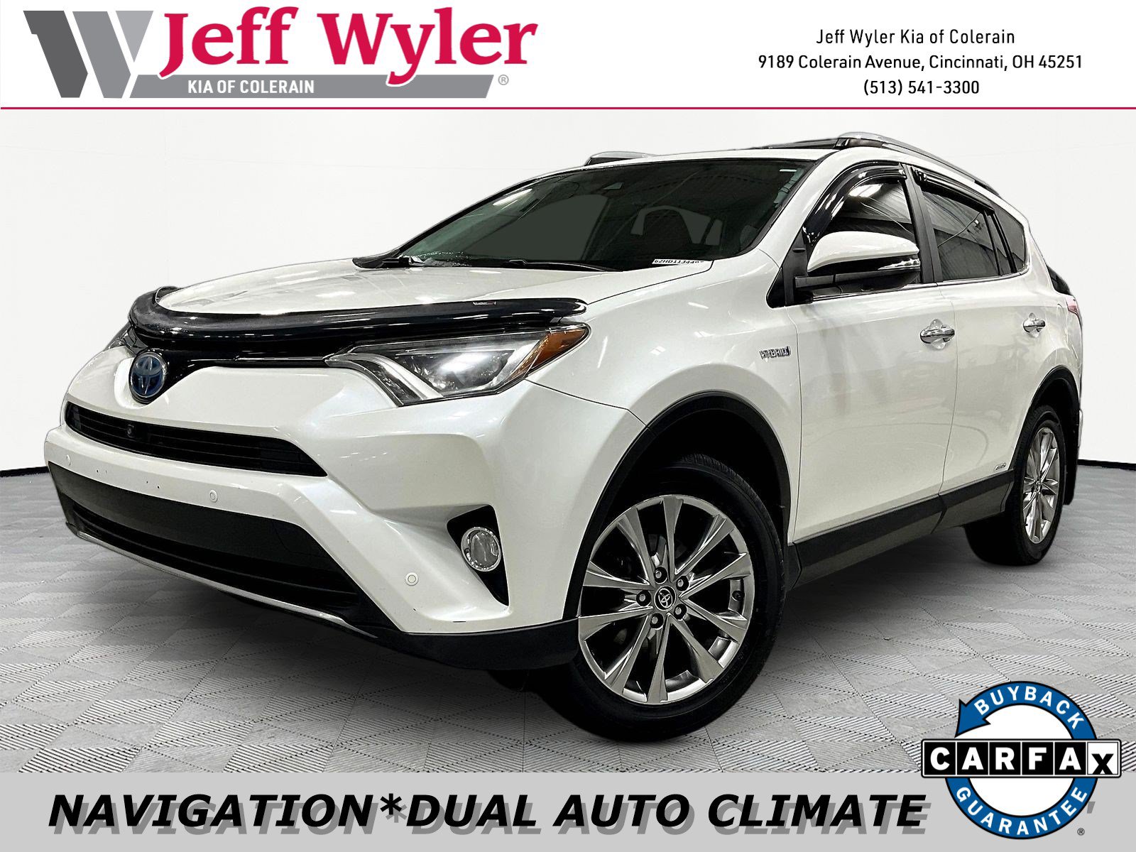 Used 2017 Toyota RAV4 Limited w/ Advanced Technology Package AWD/4WD image 1