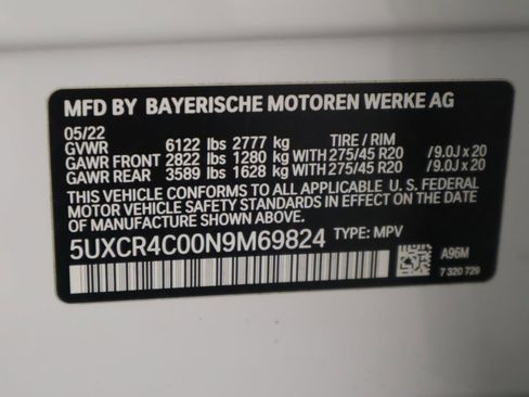 Certified 2022 BMW X5 sDrive40i w/ Premium Package image 36