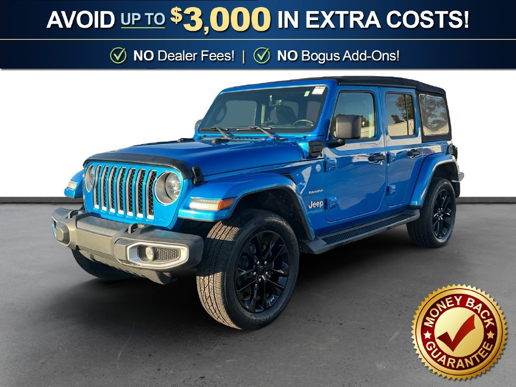 Used 2021 Jeep Wrangler Unlimited Sahara AWD/4WD 360° Tour
