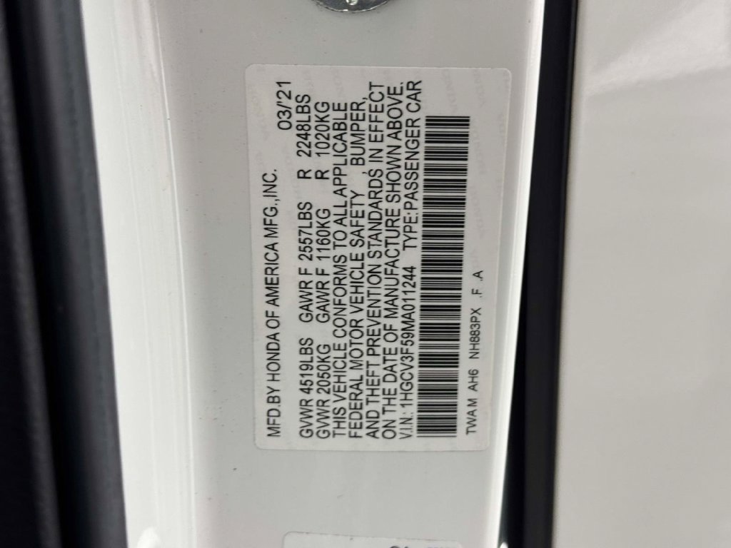 Used 2021 Honda Accord EX-L image 34