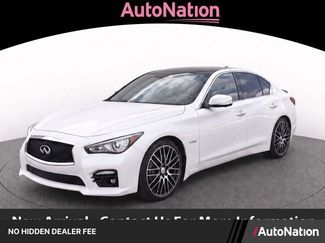 Used 2014 INFINITI Q50 Hybrid w/ Deluxe Technology Package RWD video 1