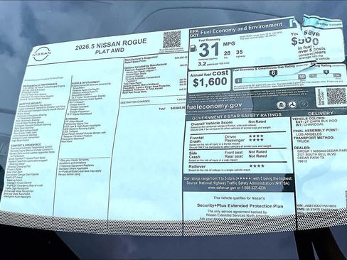 New 2026 Nissan Rogue Platinum w/ Platinum Premium Package AWD/4WD image 21