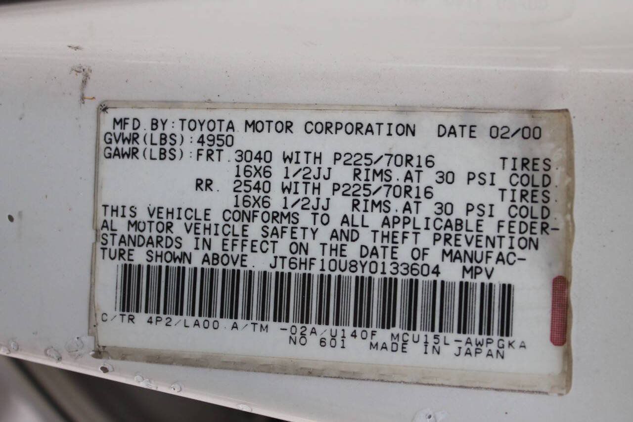 Used 2000 Lexus RX 300 4WD image 10