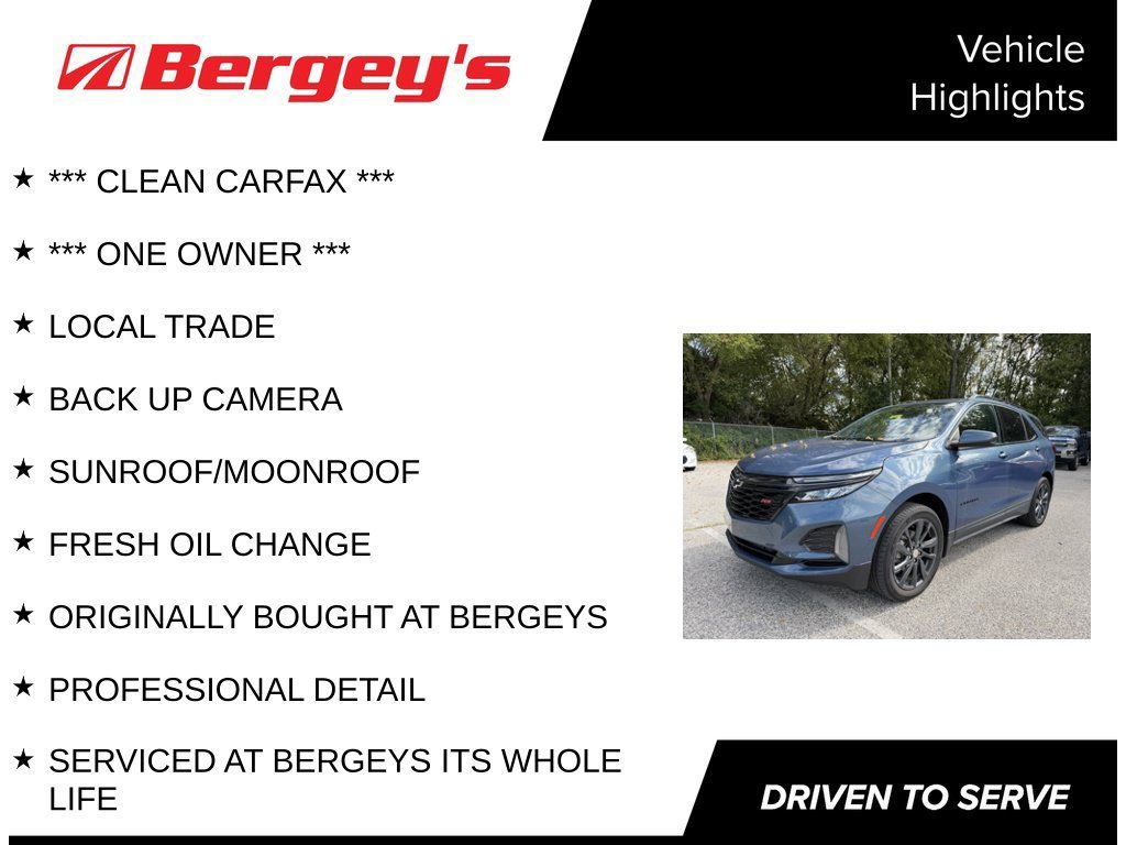 Used 2024 Chevrolet Equinox RS w/ LPO, Cargo Package AWD/4WD image 4
