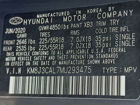Used 2021 Hyundai Tucson Limited w/ Cargo Package AWD/4WD image 12