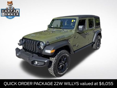 Used 2022 Jeep Wrangler Unlimited Sport AWD/4WD image 3