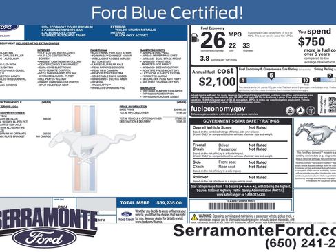Used 2024 Ford Mustang Premium image 13