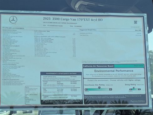 New 2025 Mercedes-Benz Sprinter 3500 image 16