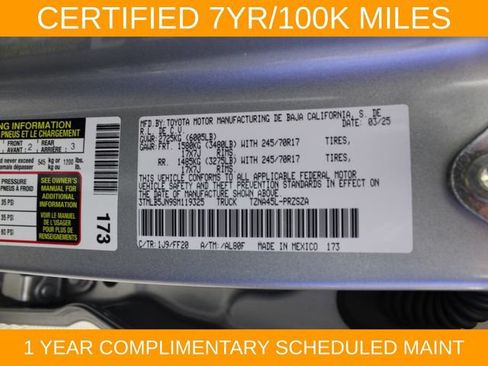 Used 2025 Toyota Tacoma SR5 AWD/4WD image 26