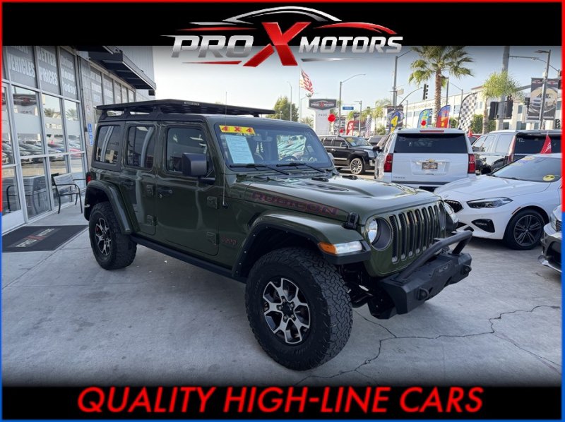 Used 2021 Jeep Wrangler Unlimited Rubicon AWD/4WD image 1