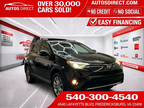 Used 2016 Toyota RAV4 Limited w/ Advanced Technology Package FWD image 1