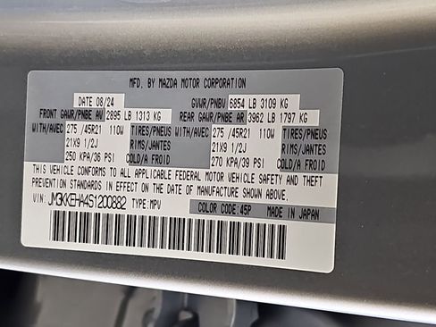 Used 2025 MAZDA CX-90 Plug-In Hybrid w/ Premium Plus AWD/4WD image 38