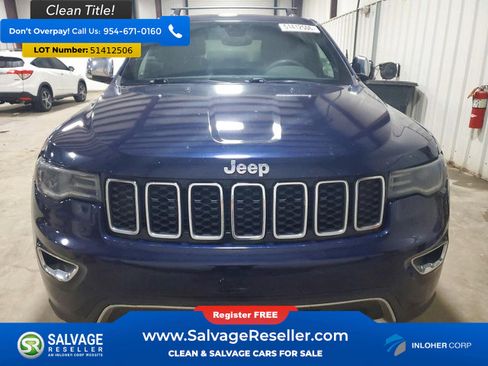 Used 2017 Jeep Grand Cherokee Limited w/ Luxury Group II AWD/4WD image 7