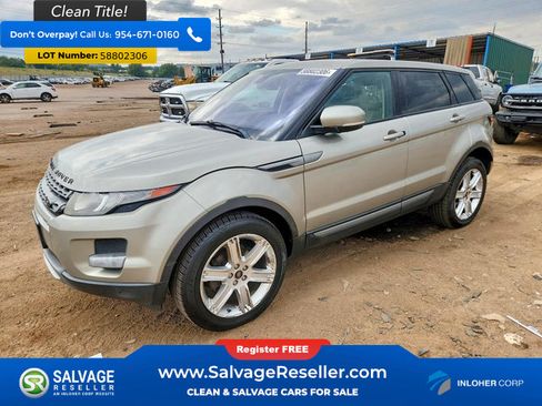 Used 2013 Land Rover Range Rover Evoque Pure AWD/4WD image 1