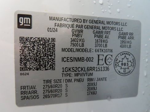 Used 2024 GMC Yukon AT4 image 65