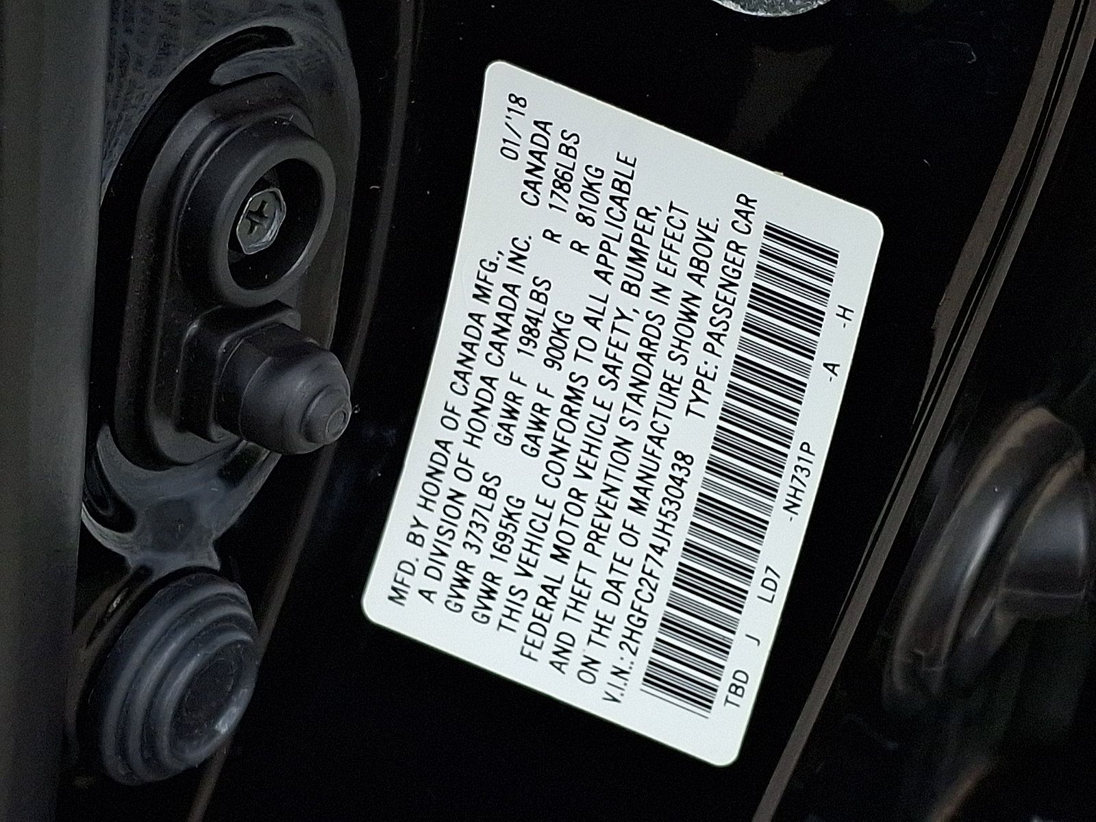 Used 2018 Honda Civic EX image 26