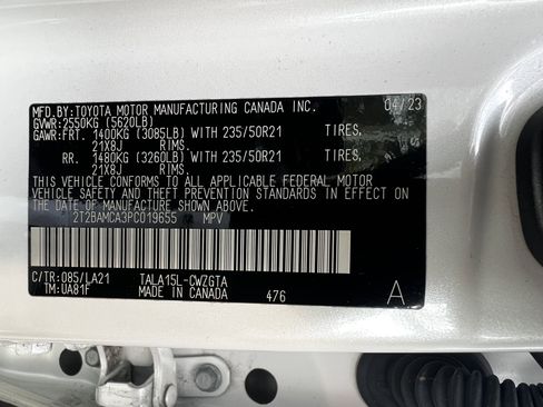 Used 2023 Lexus RX 350 w/ Cold Area Package image 49