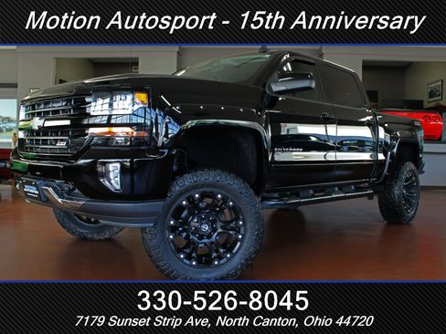 Used 2017 Chevrolet Silverado 1500 LT w/ LPO, Black Pack AWD/4WD image 1
