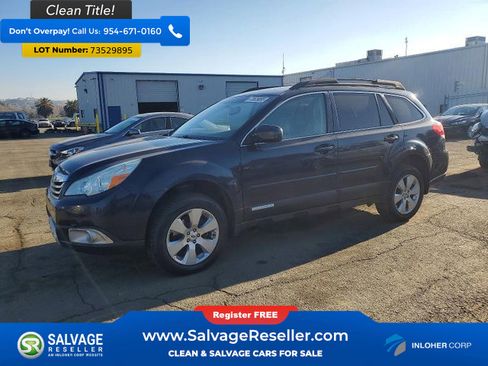 Used 2012 Subaru Outback 2.5i Limited image 1