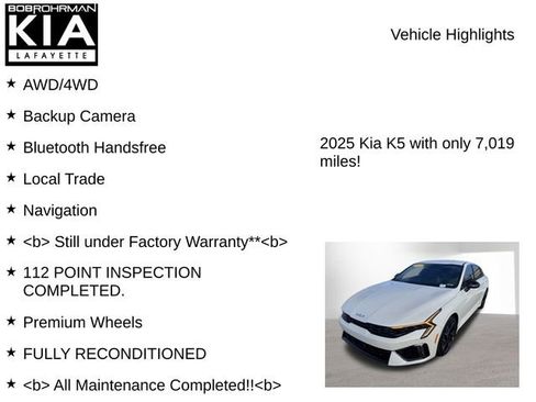 Certified 2025 Kia K5 GT-Line image 7