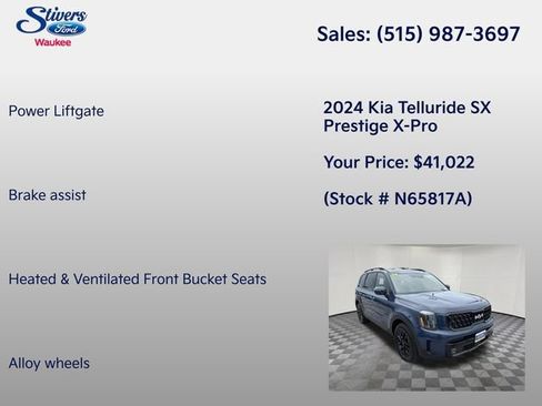 Used 2024 Kia Telluride SX Prestige X-Pro AWD/4WD image 16