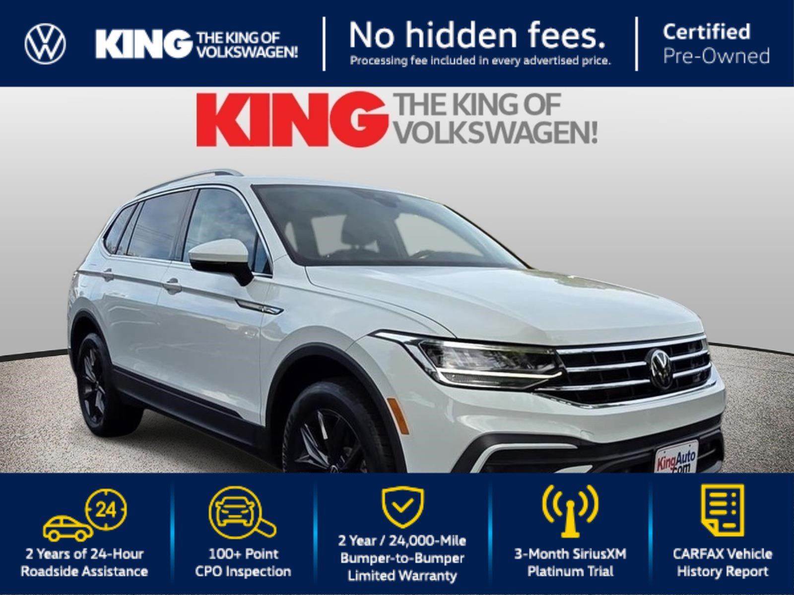 Certified 2022 Volkswagen Tiguan SE AWD/4WD image 1