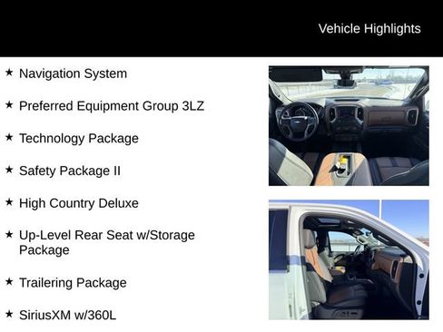Certified 2021 Chevrolet Silverado 1500 High Country w/ Technology Package image 13