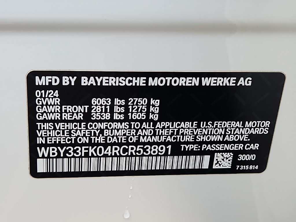 Used 2024 BMW i5 eDrive40i w/ M Sport Package RWD image 28