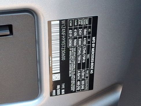 New 2025 Mercedes-Benz Sprinter 2500 image 13