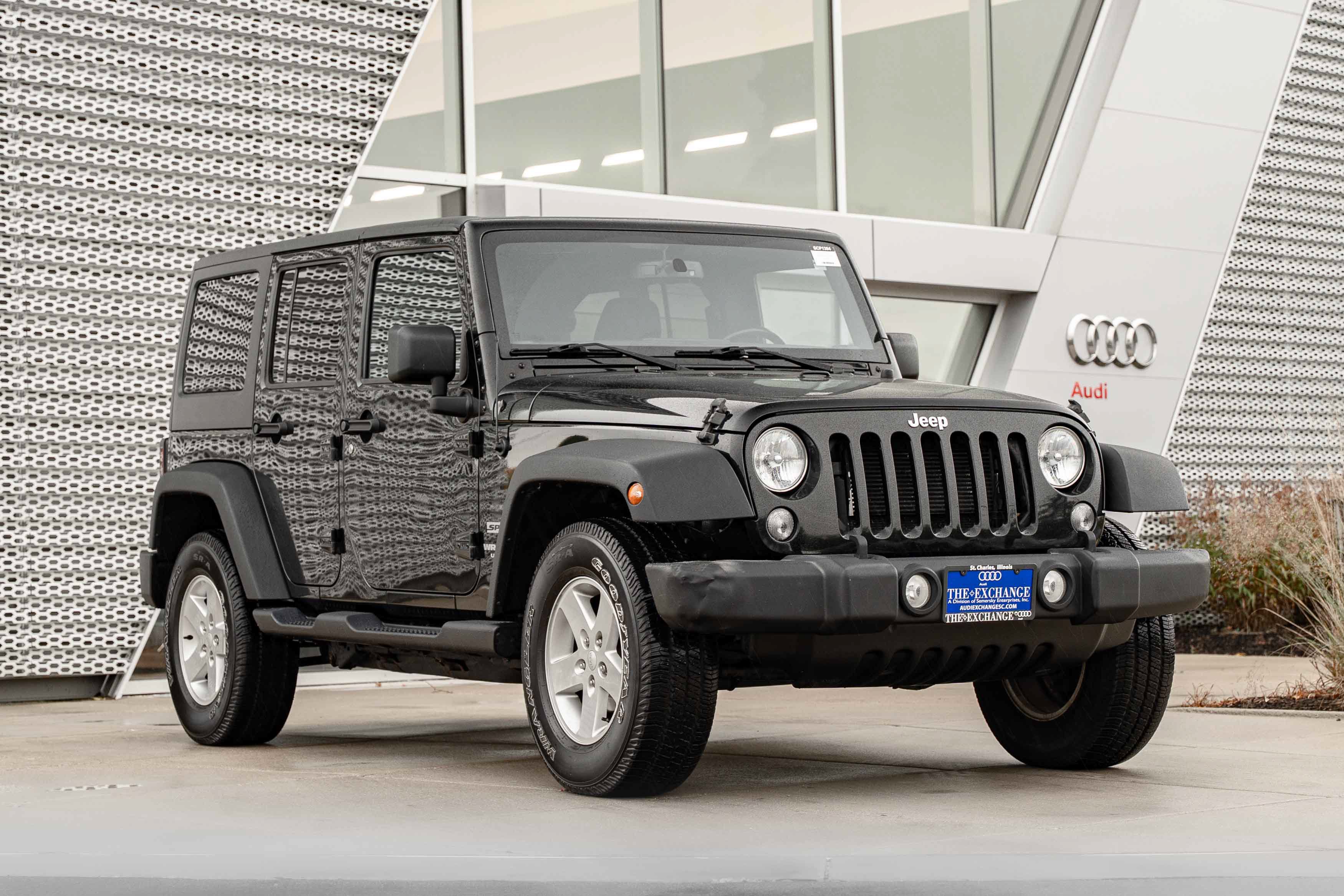 Used 2017 Jeep Wrangler Unlimited Sport w/ Quick Order Package 24S AWD/4WD image 1
