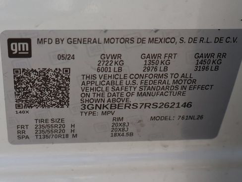 Used 2024 Chevrolet Blazer RS w/ Driver Confidence II Package FWD image 57