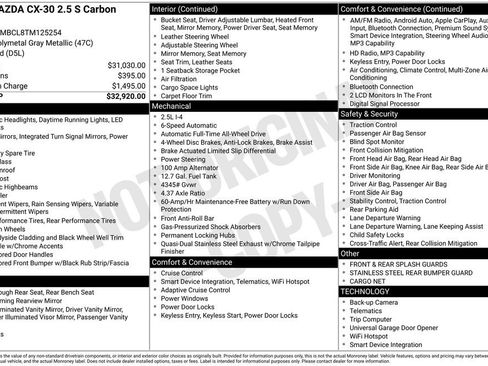New 2026 MAZDA CX-30 AWD 2.5 S image 3