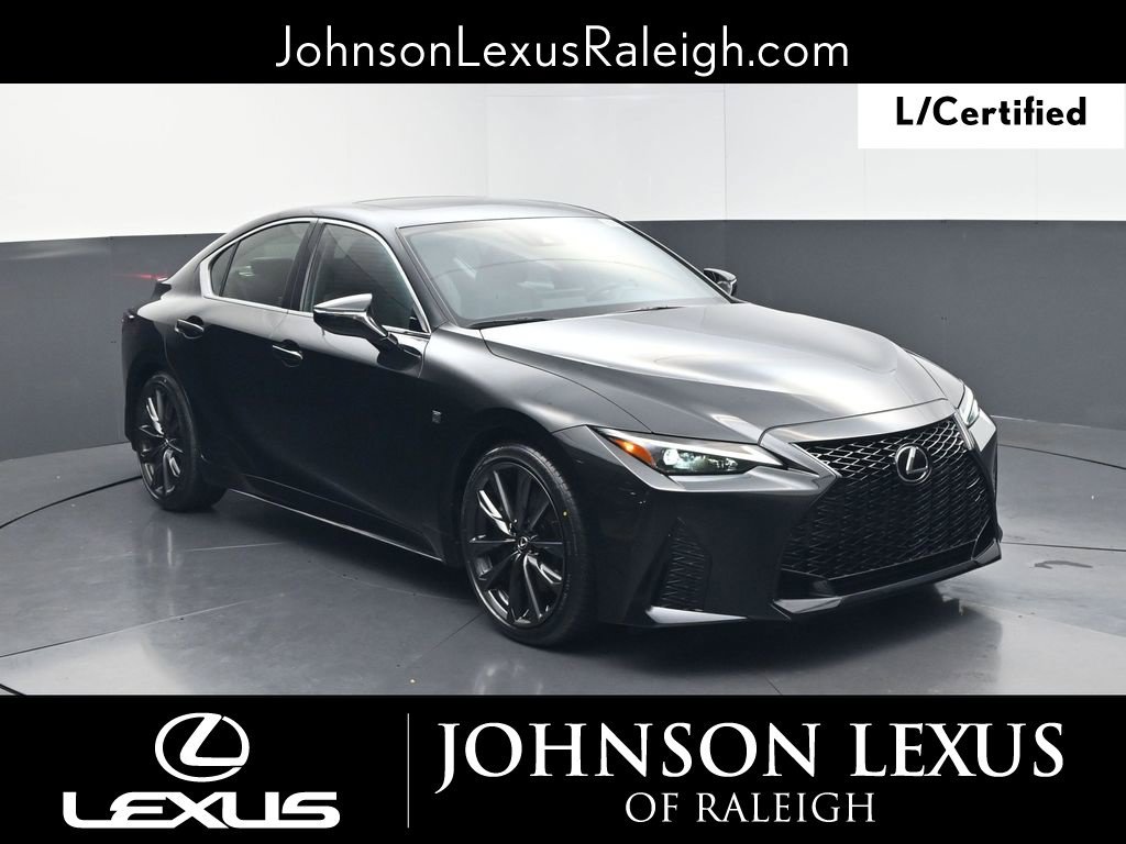 Certified 2025 Lexus IS 350 F Sport w/ Accessory Package RWD image 3
