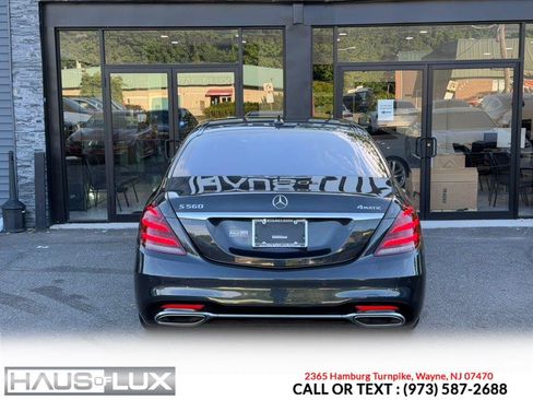Used 2018 Mercedes-Benz S 560 4MATIC Sedan w/ AMG Line Exterior image 25