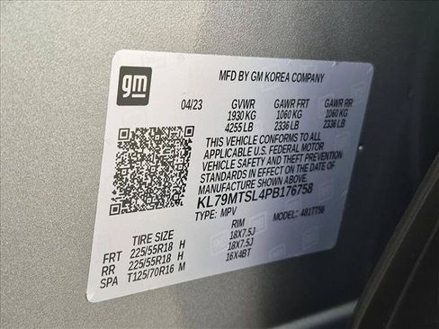 Certified 2023 Chevrolet TrailBlazer RS FWD image 30