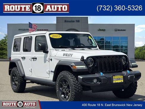 Used 2023 Jeep Wrangler Unlimited w/ Sun & Screen Package AWD/4WD image 1
