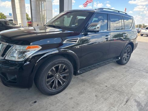 Used 2019 Nissan Armada Platinum w/ Interior Lighting Package AWD/4WD image 1