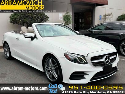 Used 2019 Mercedes-Benz E 450 Cabriolet w/ Premium 1 Package