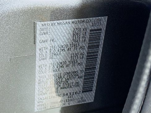 New 2026 INFINITI QX60 Sport w/ Dark Cargo Package image 44