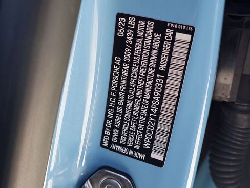 Certified 2023 Porsche Taycan GTS image 28