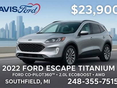 Used 2022 Ford Escape Titanium