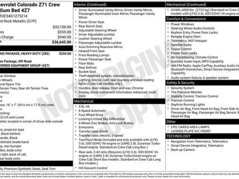Used 2016 Chevrolet Colorado Z71 AWD/4WD image 10