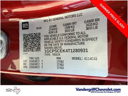 New 2026 Chevrolet Colorado LT w/ Advanced Trailering Package RWD image 26