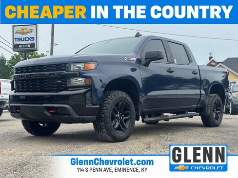 Used 2021 Chevrolet Silverado 1500 Custom Trail Boss AWD/4WD image 1