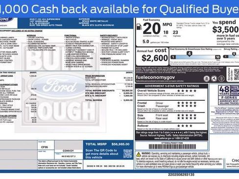 New 2025 Ford F150 STX w/ STX Black Appearance Package image 5