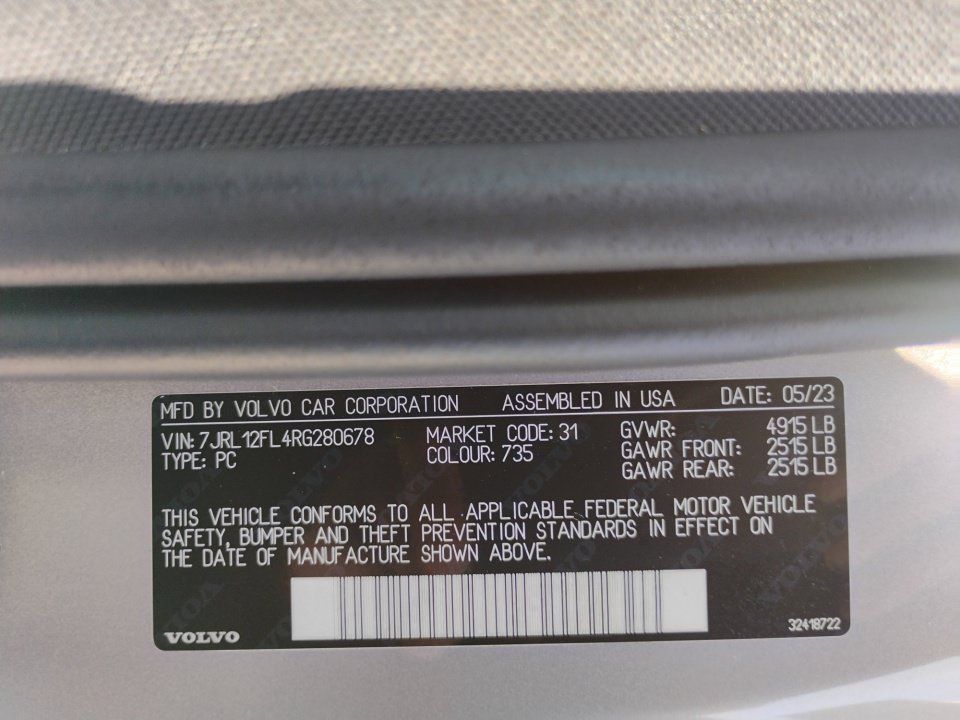Used 2024 Volvo S60 B5 Plus FWD image 35
