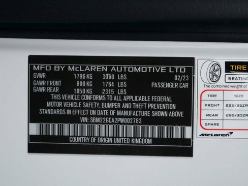 Used 2023 McLaren GT RWD image 23