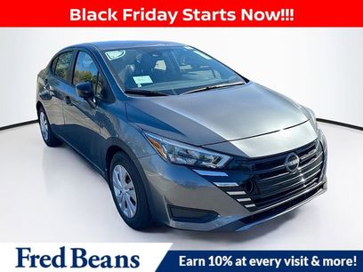 New 2025 Nissan Versa S w/ Trunk Package
