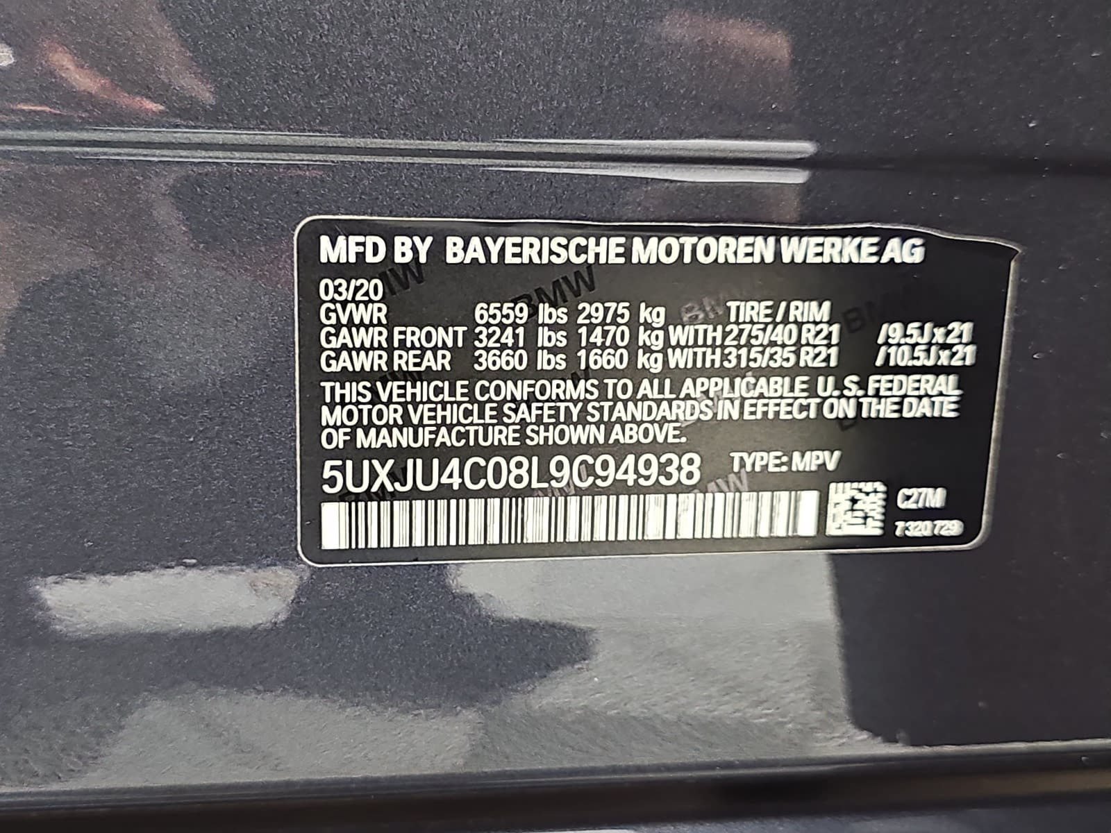Used 2020 BMW X5 M50i w/ Executive Package AWD/4WD image 34