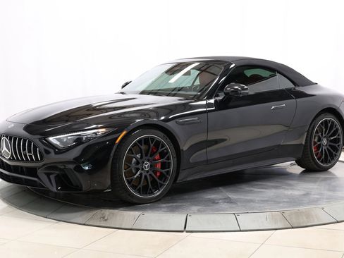 Used 2022 Mercedes-Benz SL 55 AMG 4MATIC w/ AMG Night Package image 81